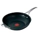 Tefal Jamie Oliver Hard Anodised Stirfry Pan with Helper Handle, 30 cm