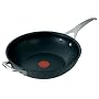 Tefal Jamie Oliver Hard Anodised Stirfry Pan with Helper Handle, 30 cm