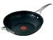 Tefal Jamie Oliver Hard Anodised Stirfry Pan with Helper Handle, 30 cm