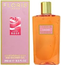 Floris China Rose by Floris London for Women 8.5 oz Moisturising Bath and Shower Gel