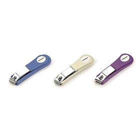 Tweezerman Deluxe Stainless Steel Toenail Clipper, Assorted Colors