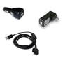 For Sony PSP / Mitac Mio 169 USB Sync and Charge Cable - Car Charger - Travel Charger Bundle