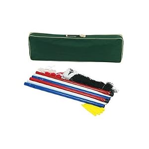 Badminton Color Net & Post Set