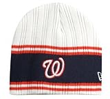 Washington Nationals MLB White Knit New Era Cap