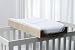 Hook-on the Crib Changing Station Walnut