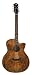 Luna GYPSPALT Gypsy Spalt Acoustic Guitar