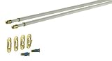 Levolor Kirsch A7004213416 Sash Rod, White, 5/16-Inch Diameter 21 to 40-Inch Width, 2-Pack
