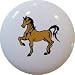 Horse Equestrian Ceramic Cabinet Drawer Pull Knob