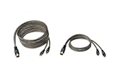 SoundTech 10' & 3' Dual RCA Stereo connections Blue STELQS103B