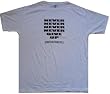 BIGBOYMUSIC STREET WEAR - Never Never Never Never Give Up - White T-shirt