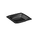 Solo 972014-PM04 Expressions Perfect Pak Polystyrene Plastic Square Base, 7-1/2" Length x 7-1/2" Width x 1" Height, Black (Case of 100)