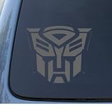 TRANSFORMERS AUTOBOT - Car, Truck, Notebook, Vinyl Decal Sticker #1036 | Vinyl Color: Silver