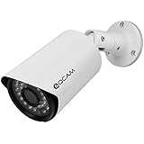 QCAM IP2M822E 2MP Megapixel POE Weatherproof IP66 Bullet IP Camera with 1920x1080p Pixels HD Video @ 25fps, Night Vision up to 65ft, 90&deg; Viewing Angle, and More