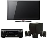Samsung LN55C650 55″ 1080p 120Hz LCD HDTV, Denon AVR-1910 7.1-Channel, & Klipsch HDT1000 HD Speaker System