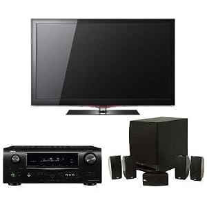 Samsung 55" LCD + Denon receiver + Klipsch 5.1 speakers