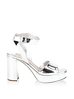 Miu Miu Sandalias de tacón (Plateado)