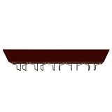 Nexxt by Linea Vintage Wine Glass Holder, Java Finish