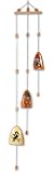 Outdoor Living : Ceramic mobile, 'War Paint'