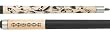 Blonde Stained Hard Rock Maple with Floating Skull Engravings Cue Weight: 19 Oz.