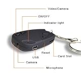 ZMODO CM-M10000BK Keychain Camera with 2gb Memory Card