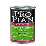 Pro Plan Dog Turkey and Vegetables Entree Slices in Gravy Canned Food by Pro Plan
