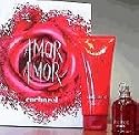 Amor Amor by Cacharel for Women 2 Piece Set Includes: 1.7oz Eau De Toilette Spray + 6.7oz Sensual Body Lotion