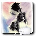 Dogs Sheltie/Shetland Sheepdog - Black Sheltie - Mouse Pads