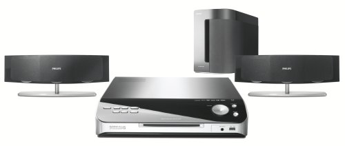 PHILIPS  HTS6510 - 2.1 Multi-region capable DVD Home Cinema System - With HDMI & Dolby Pro Logic II