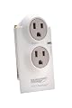 Monster Home Series LCD PowerProtect, 2 outlets, White (HS MP AVFL200)