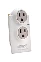 Monster Home Series LCD PowerProtect, 2 outlets, White (HS MP AVFL200)