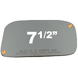 1992-2002 ISUZU TROOPER-TROOPER II Convex, Passenger Side Replacement Mirror Glass by Automotive Mirror Glass