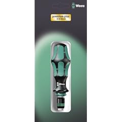 Wera 05073541001 Bits-Handhalter 817 R SB Kraftform Griff mit Bajonettklinge mit Rapidaptor Schnellwechselfutter