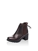 Bueno Botines Chelsea (Marrón Oscuro)