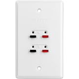Speaker Wire Wall Jacks