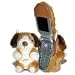 Fun Friends Cuddles Flip Style Plush Cell Phone Cover Universal Fit