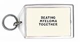 Beating Myeloma Together Keychain