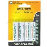 Amstron AA 2300mah NiMH Rechargeable Battery (4-Pack)