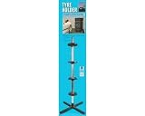 PRESENTOIR ETAGERE BRAS SUPPORT PORTE 4 PNEUS ROUES DE VOITURE POUR GARAGE OU RANGEMENT