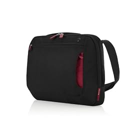 Belkin Neoprene Messenger Bag for Netbooks up to 12.1-Inch Jet/Cabernet