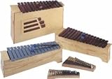 Set C, 5 Sonor Orff Instruments (with Rosewood Xylophones)