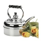 Simplex Heritage 2 Quart Tea Kettle, Chrome