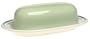 Pfaltzgraff Choices Cloverhill Band Stoneware Covered Butter Dish
