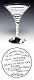 Lolita Holiday Glassware Martini Mummy-tini