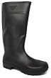 Mens Black Rubber Waterproof Wellington Boots