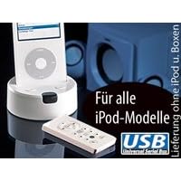 Universal Docking Station für iPod mit Fernbedienung - Andocken, aufladen, abrocken!
