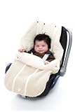 Wallaboo Newborn Footmuff - Ecru