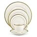 Lenox Beaded Jewel Gold Banded Bone China 13-Inch Oval Platter