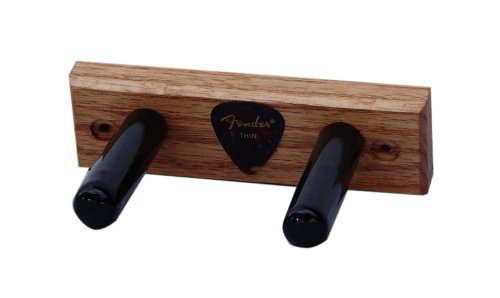 Standard Guitar Mount Domestic Red Oak Fender Brown Guitar Pick