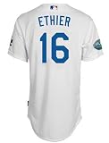 Andre Ethier Jersey? Los Angeles Dodgers Authentic Road Cool Base Jersey w/Dodger Stadium 50th Anniversary Patch (XL/52)