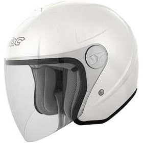KBC OFS PEARL WHITE MOTORCYCLE Open-Face-Helmet